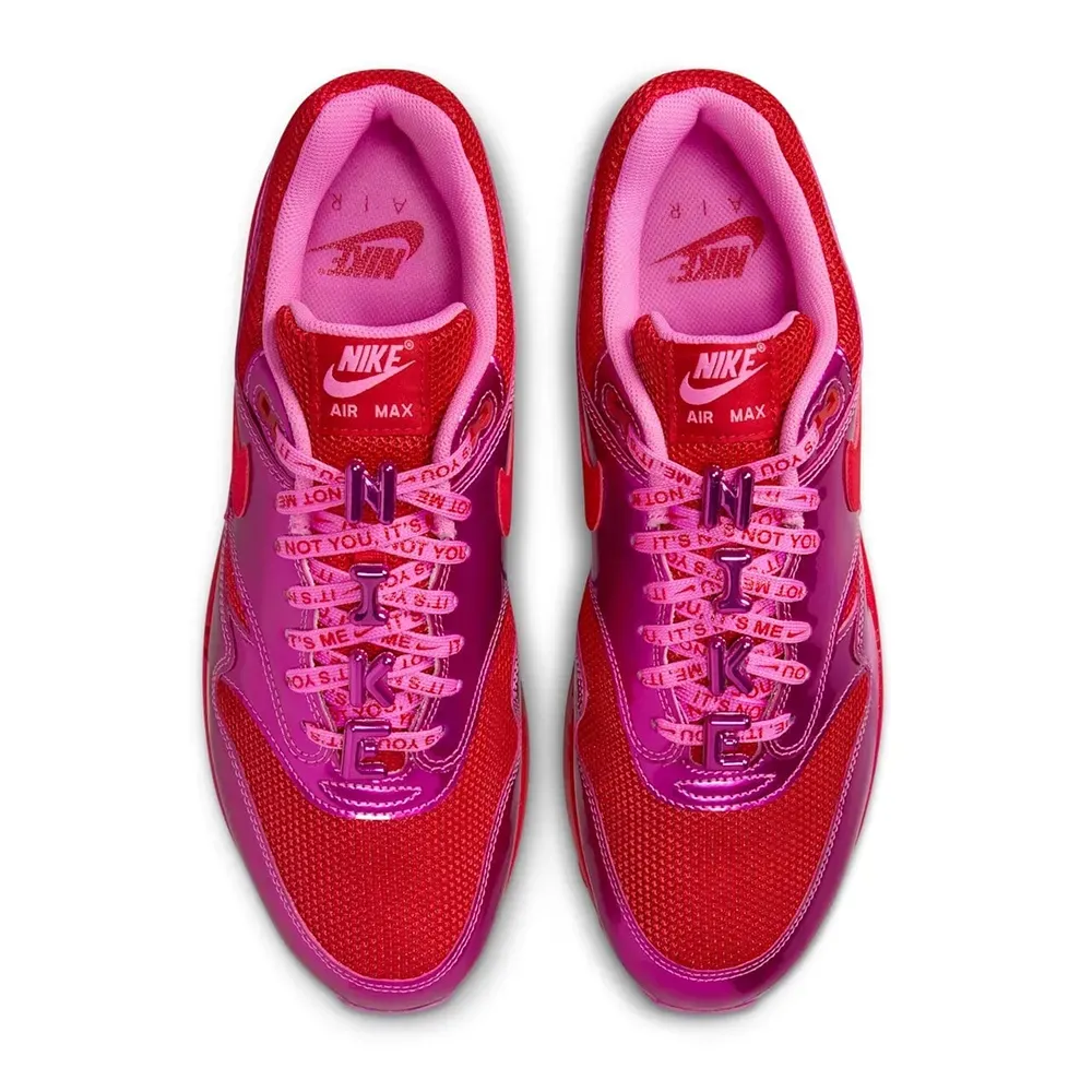 Nike Air Max 1 Premium Valentine's Day Playful Pink and University