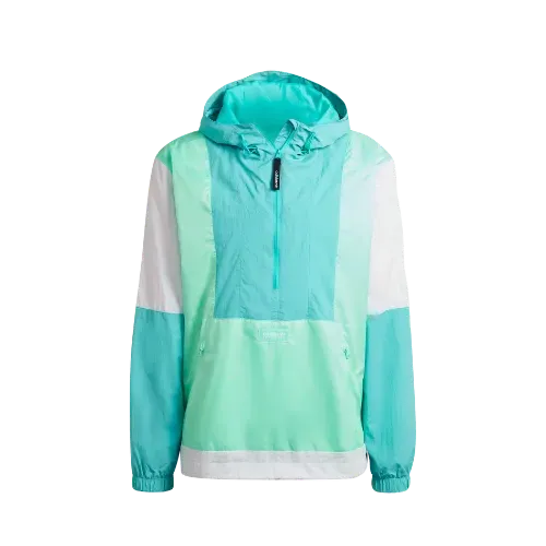 Jaqueta adidas Corta-Vento Adventure Blocked Pulse Mint Rush