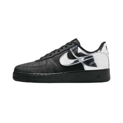 Nike Air Force 1 Low Black Metallic Silver