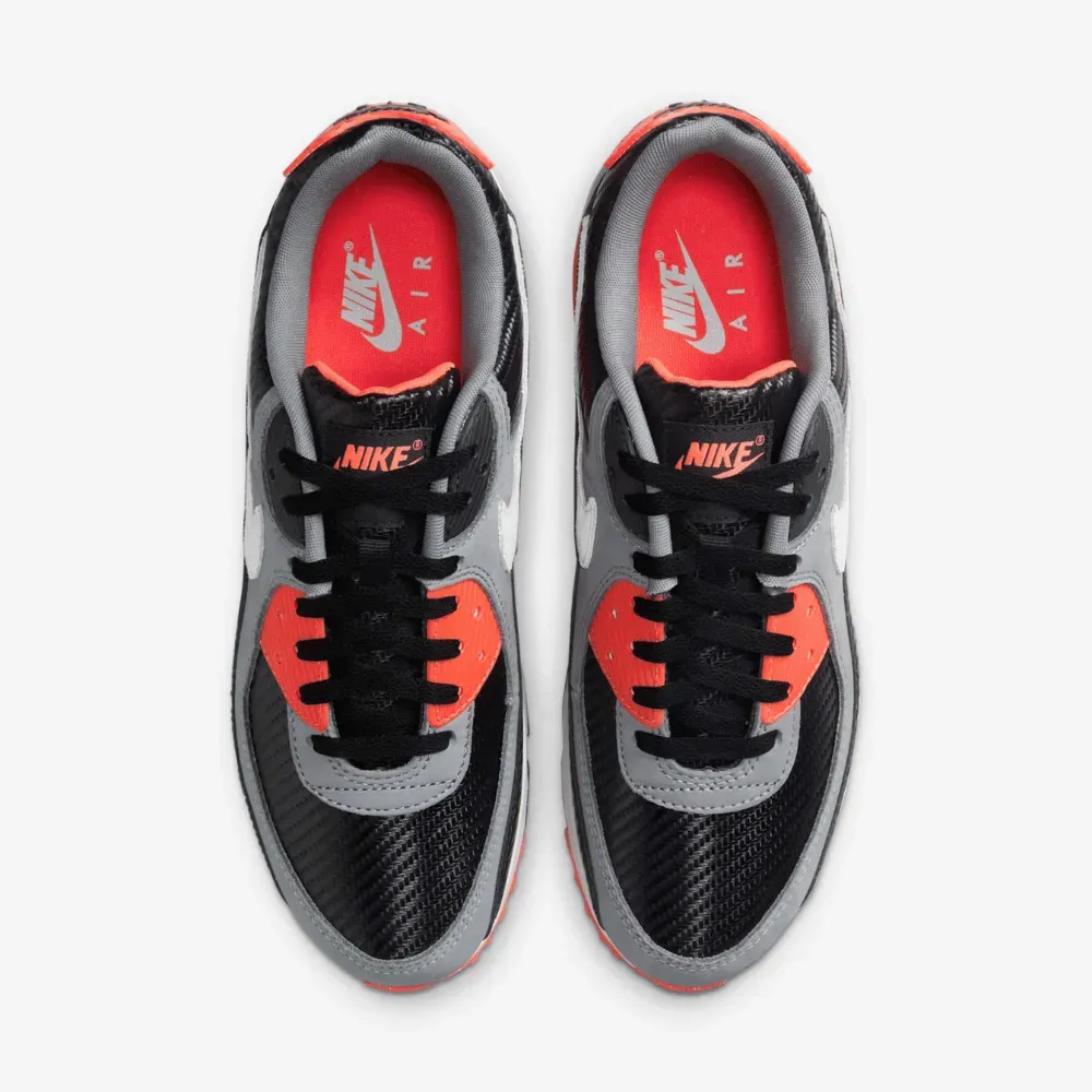 Nike Air Max 90 Premium Cool Grey Black - Droper