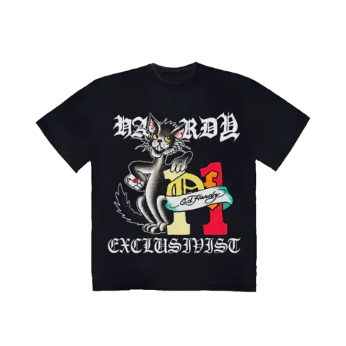 Ed Hardy x Exclusiviist 1of1 Moletom Love is a Gamble Zip Up Off