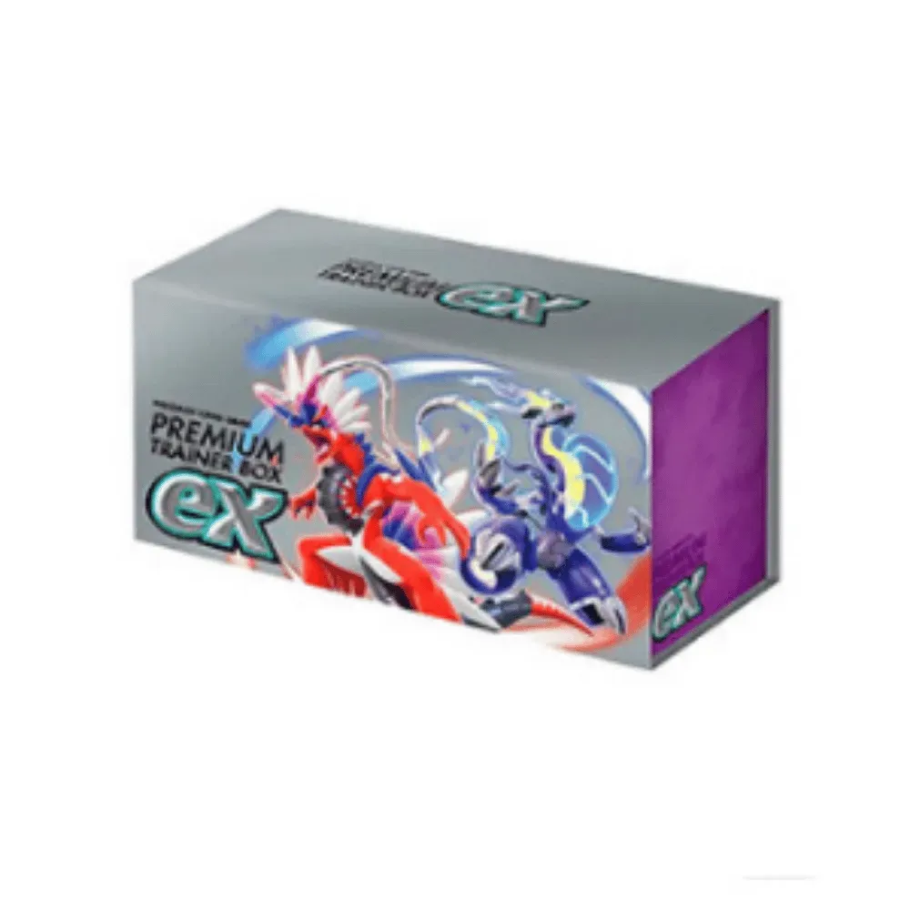 Caixa Premium Pokémon TCG Scarlet and Violet ex Premium Trainer