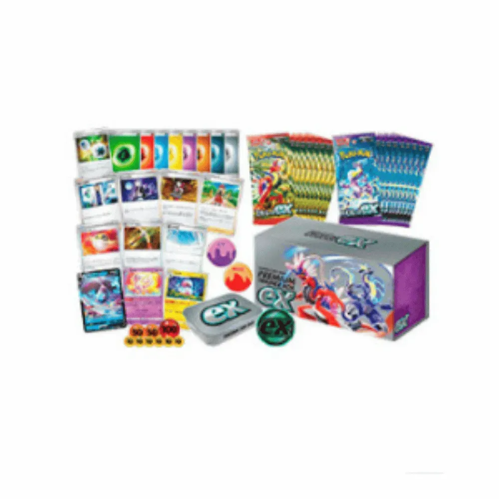 Caixa Premium Pokémon TCG Scarlet and Violet ex Premium Trainer