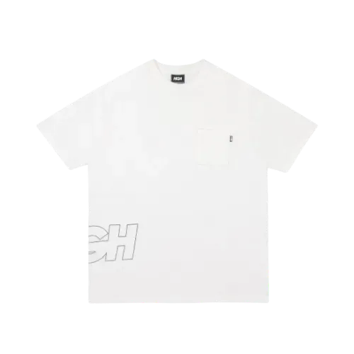 Camiseta High Company Work Outline Logo White
