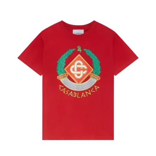 Camiseta Casablanca Casa Crest Red