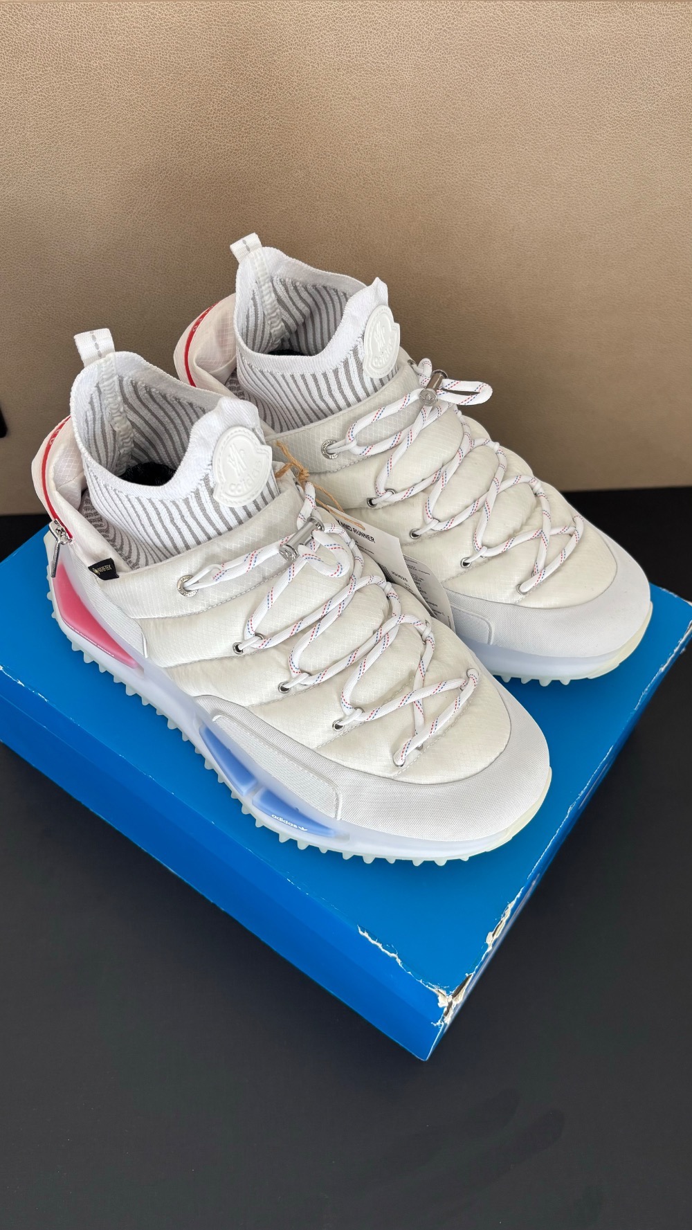 Moncler x adidas NMD Runner Core White