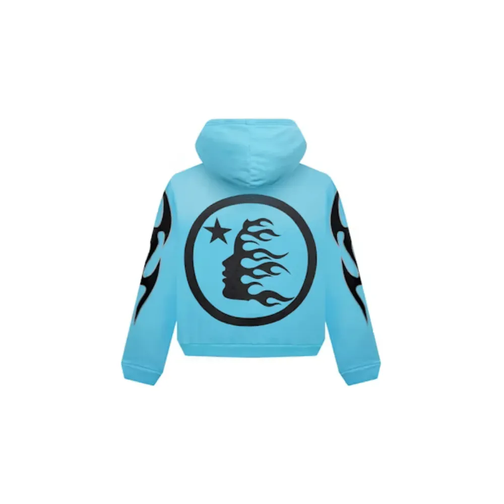 Moletom Hellstar Studios Zip Blue - Droper