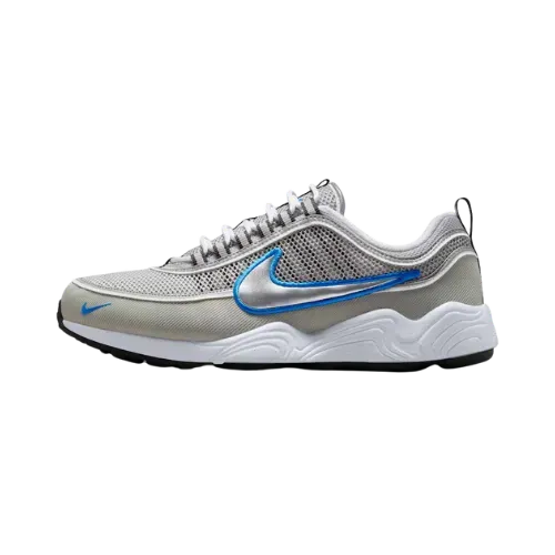 Nike Air Zoom Spiridon Metallic Silver Signal Blue