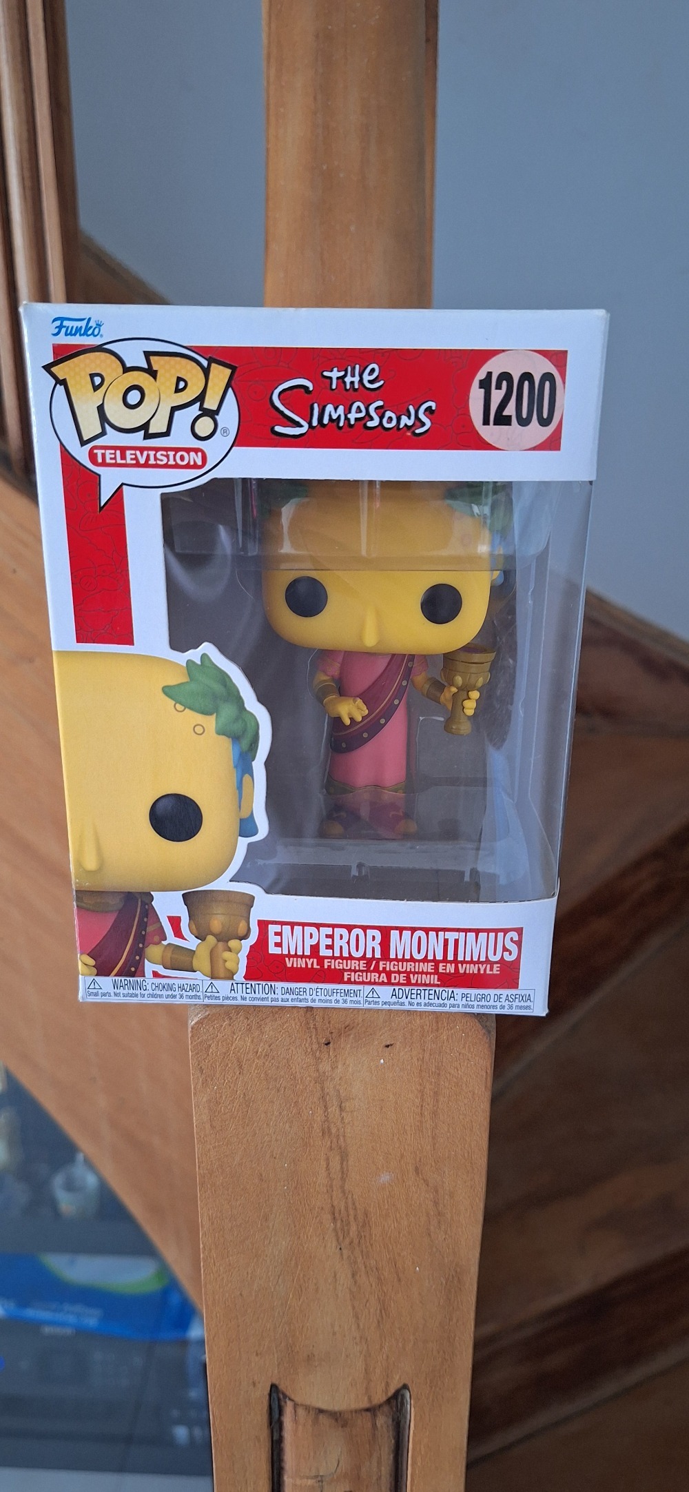 Funko pop television The Simpsons 1200 emperor montimus
