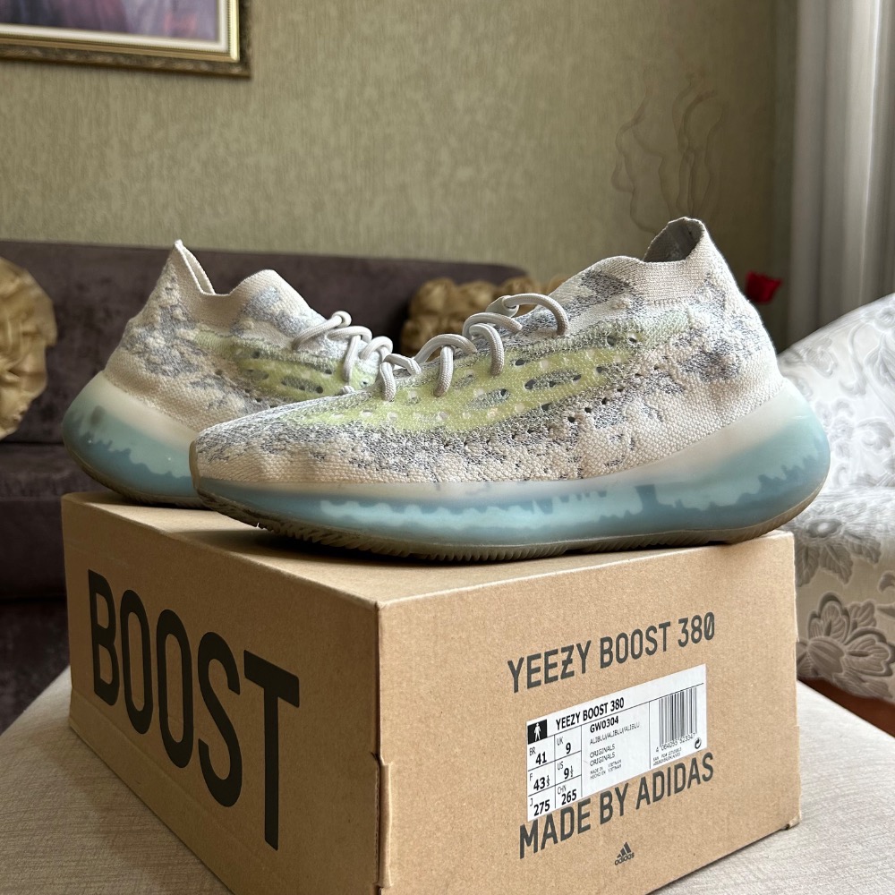 Yeezy Boost 380 Alien Blue Reflective