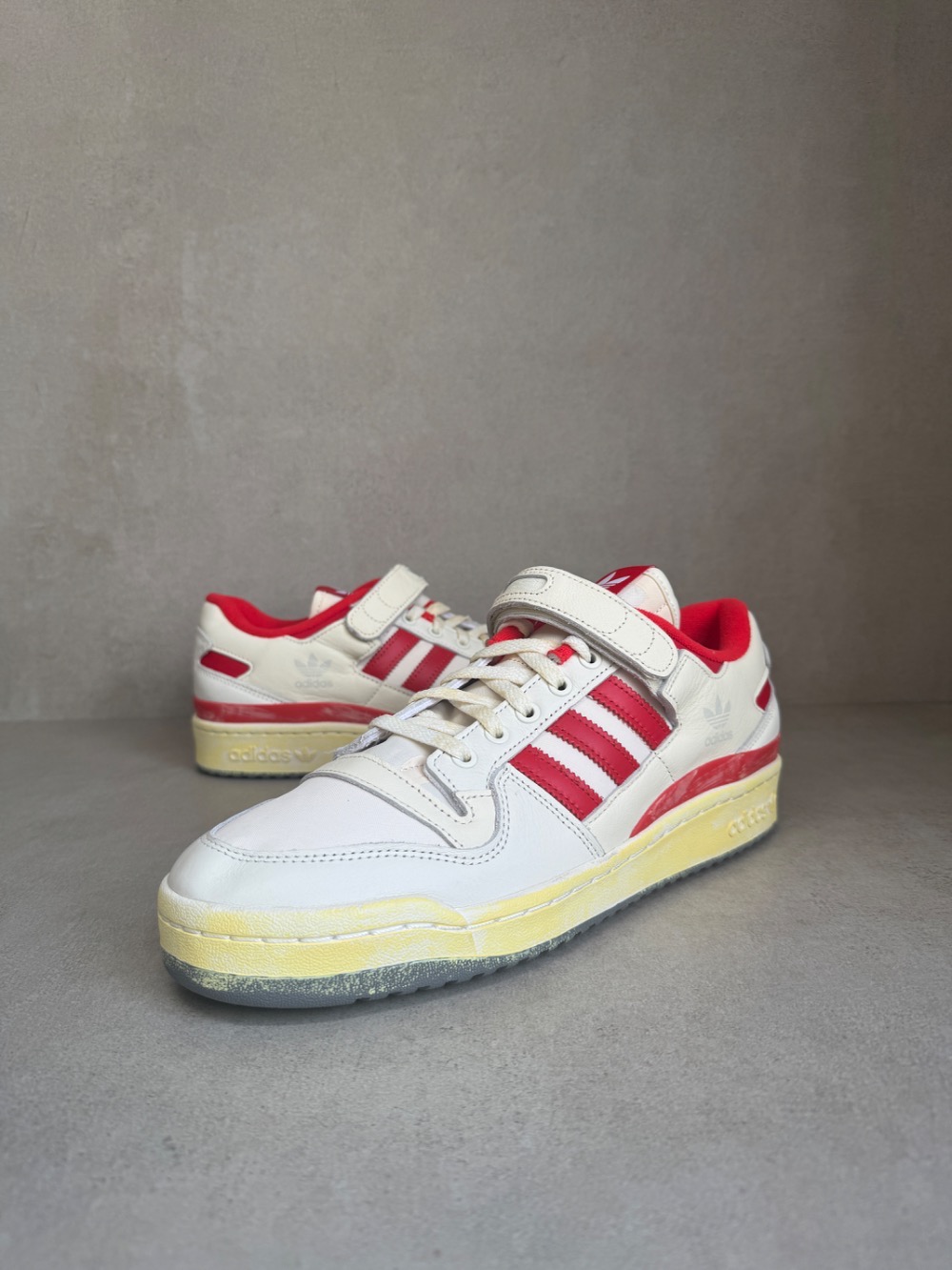 adidas Forum 84 Low Cloud White Red — 43, Novo