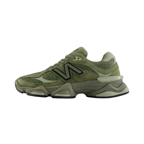 New Balance 9060 Dark Olivine Olivine Black