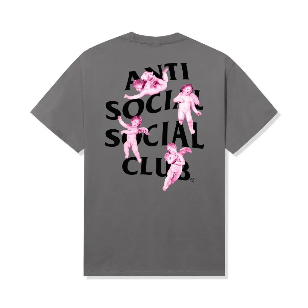 Camiseta Anti Social Social Club Angels Charcoal - Droper