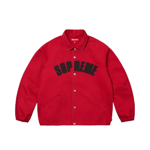 Jaqueta Supreme Arc Denim Coaches Red - Droper
