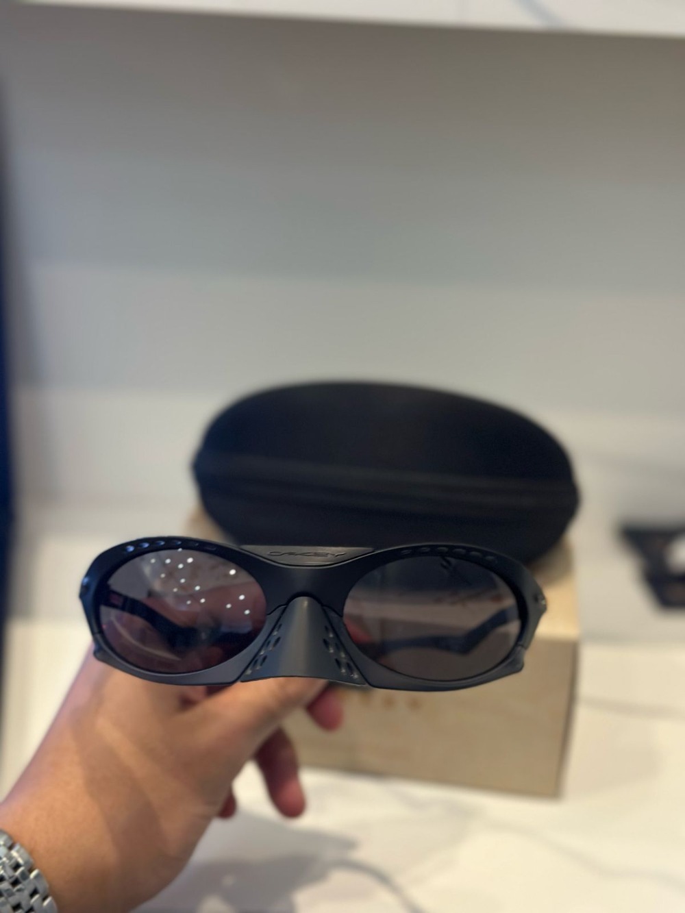 Óculos Oakley Plantaris Matte Black Prizm Grey