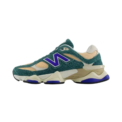 New Balance 9060 New Spruce Peach Blossom Team Royal - Droper