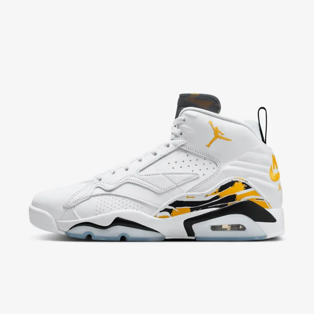 Air Jordan MVP White Yellow Ochre - Droper