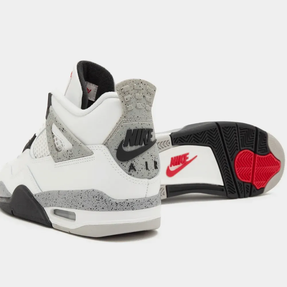 Air Jordan 4 White Cement (2025) - Droper