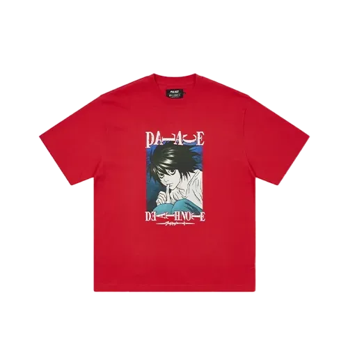 Death Note x Palace Camiseta Truest Red - Droper