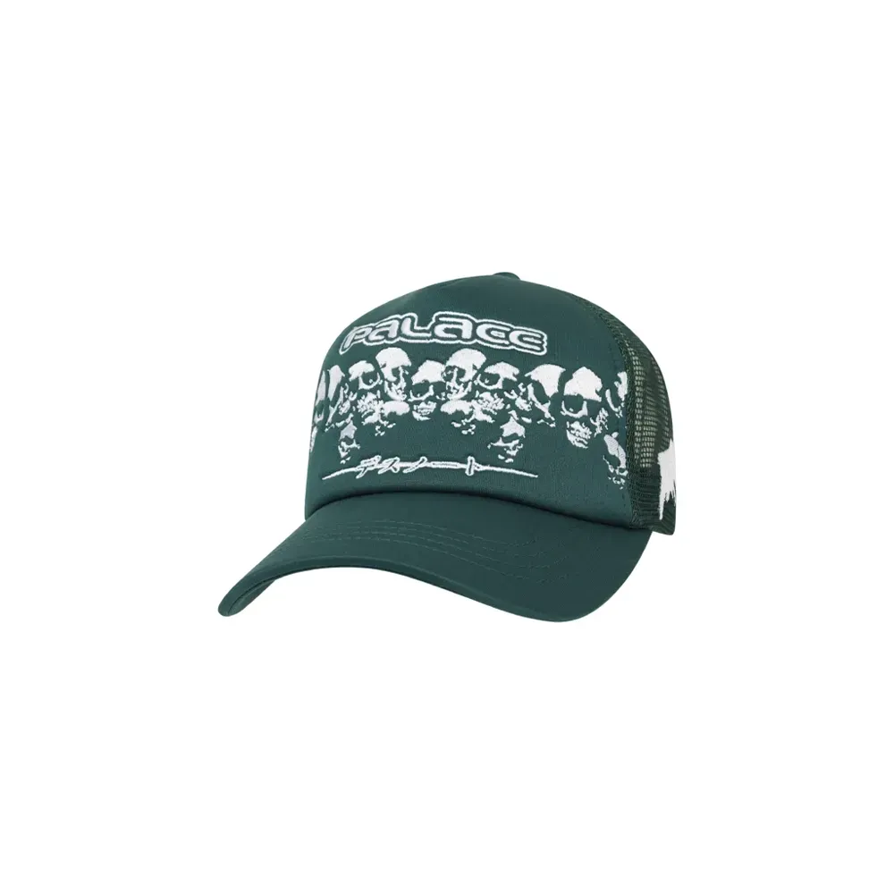 Death Note x Palace Boné Trucker Green - Droper