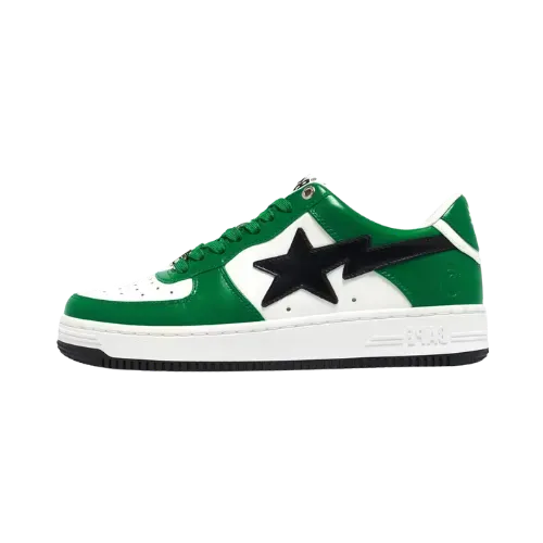 A Bathing Ape Bape Sta #3 M2 White Green Black