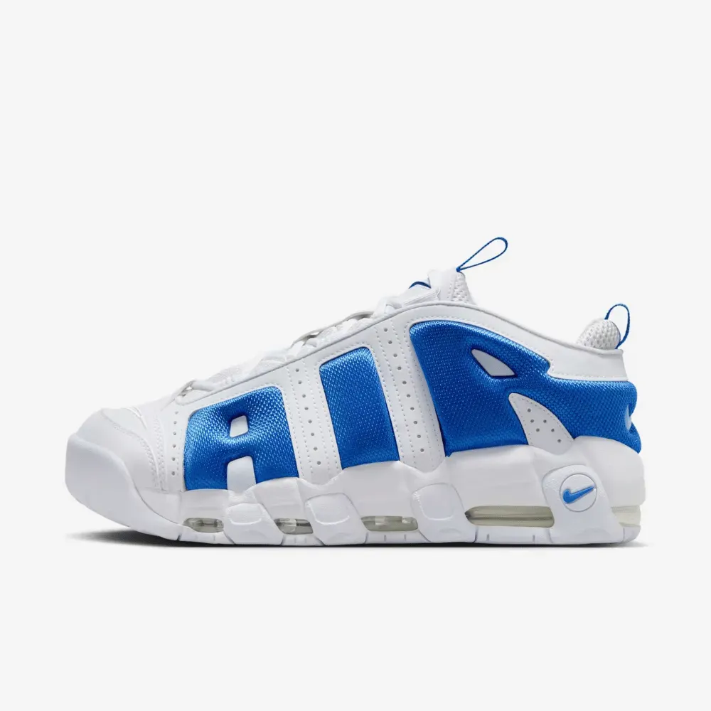 Imagem Nike Air More Uptempo Low White Hyper Royal