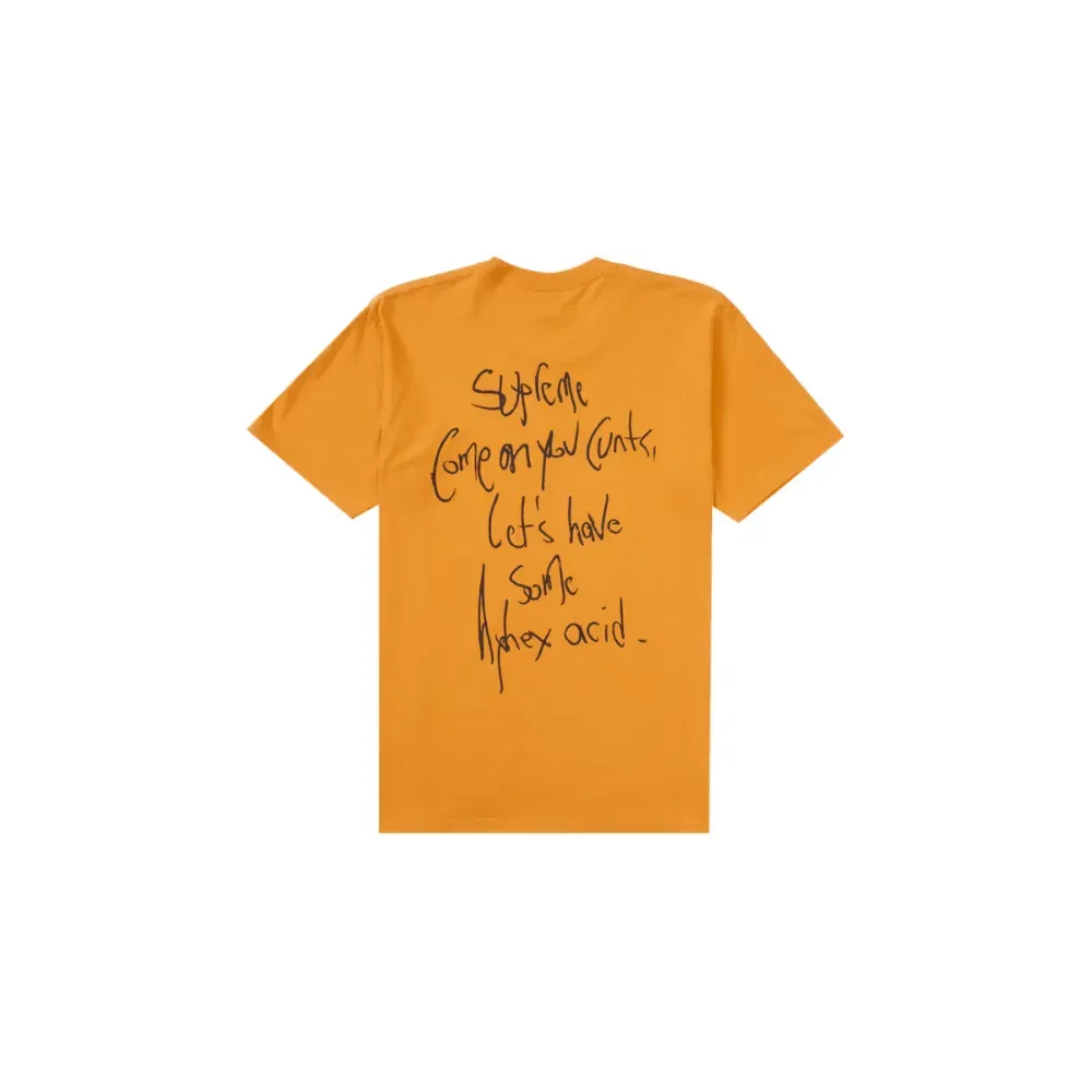 Aphex Twin x Supreme Camiseta Windowlicker Orange - Droper