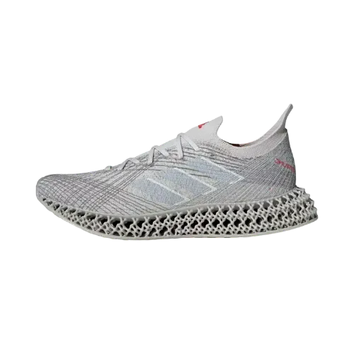 Strung x adidas 4DFWD Grey One Matte Silver Pure Ruby