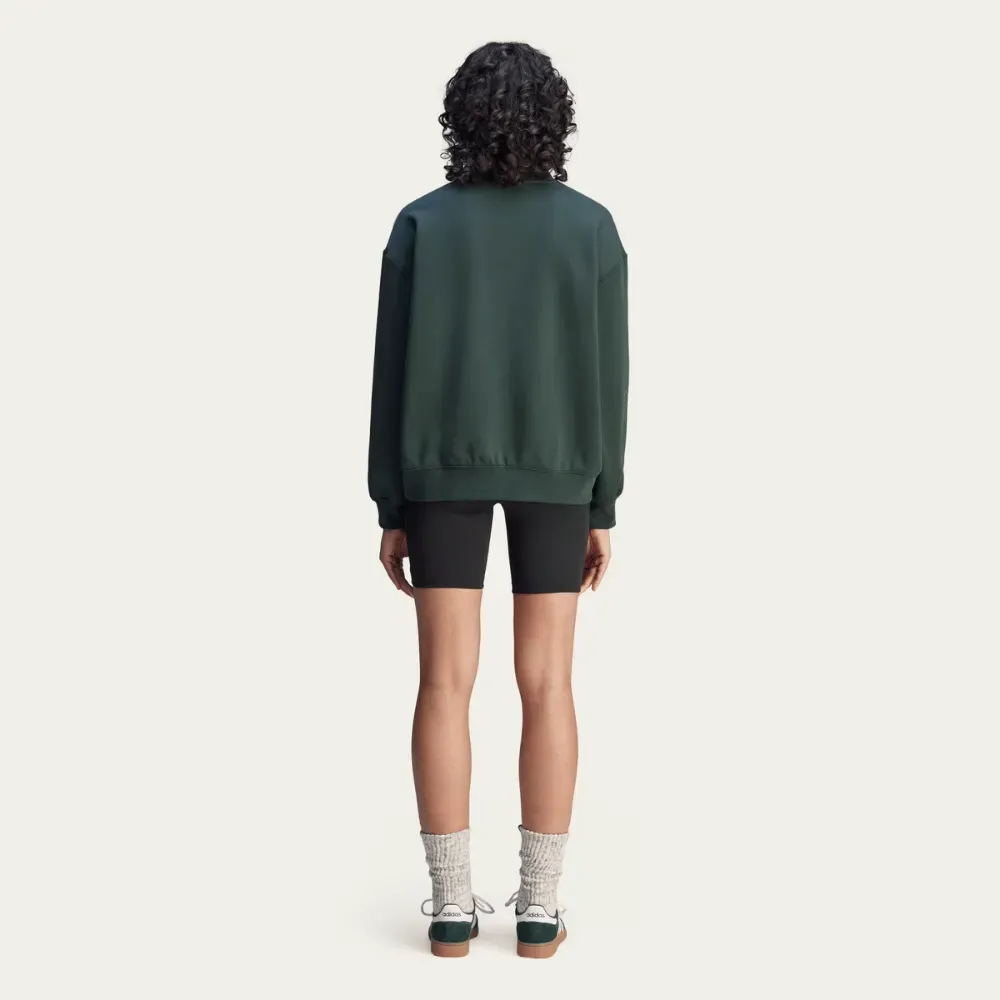 Sporty & Rich x adidas Moletom Crewneck Shadow Green - Droper