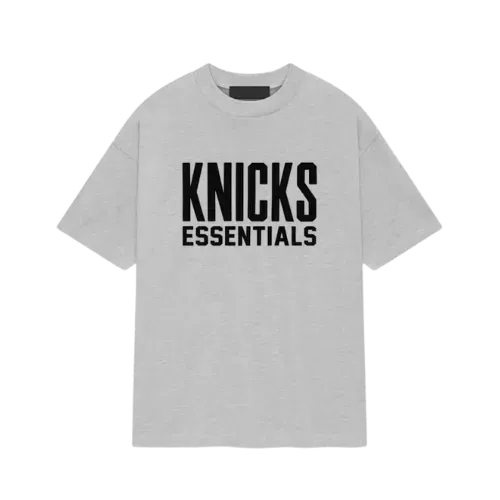Camiseta Fear of God Essentials NBA Knicks Light Heather