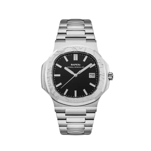 Relógio A Bathing Ape Type 10 Bapex #1 Black - Droper