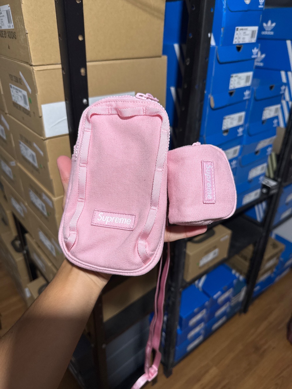 Bolsa de câmera Supreme Light Pink — Único, Novo