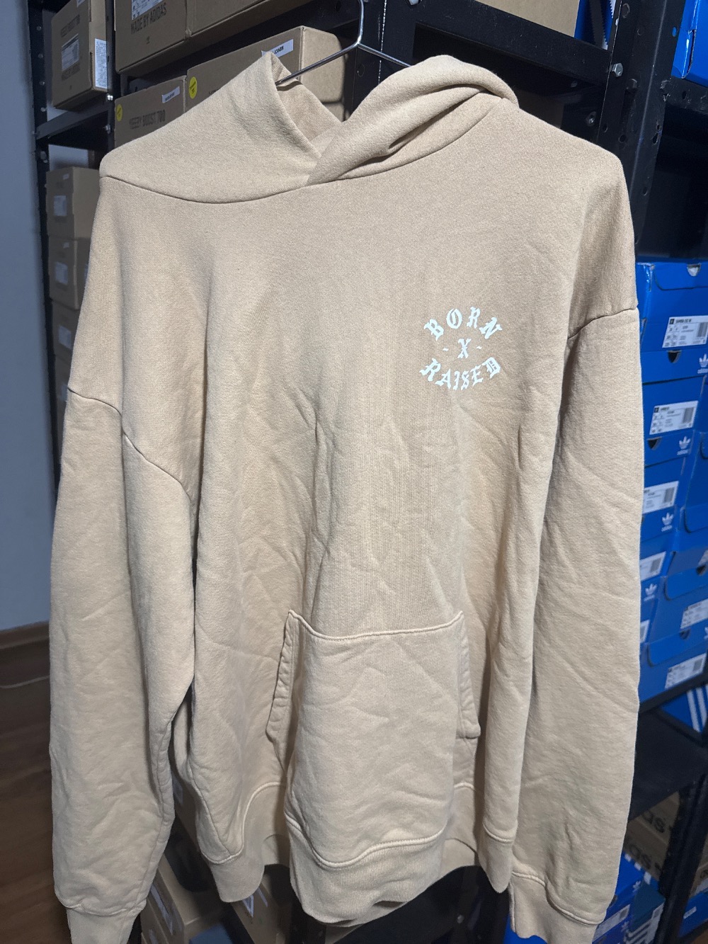 Moletom Born x Raised Basic Beige