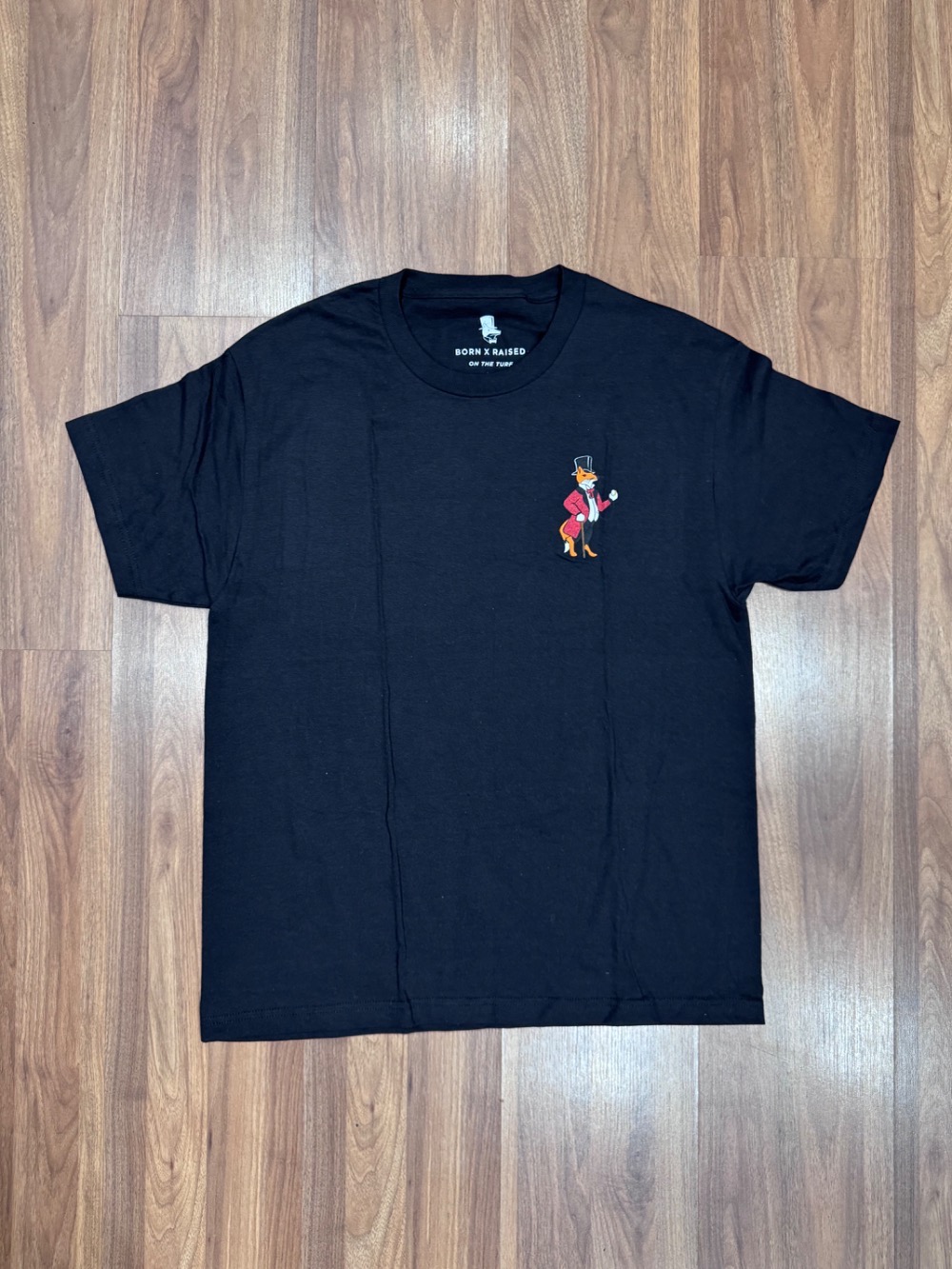Camiseta Born x Raised Reserve Snooty Fox Black