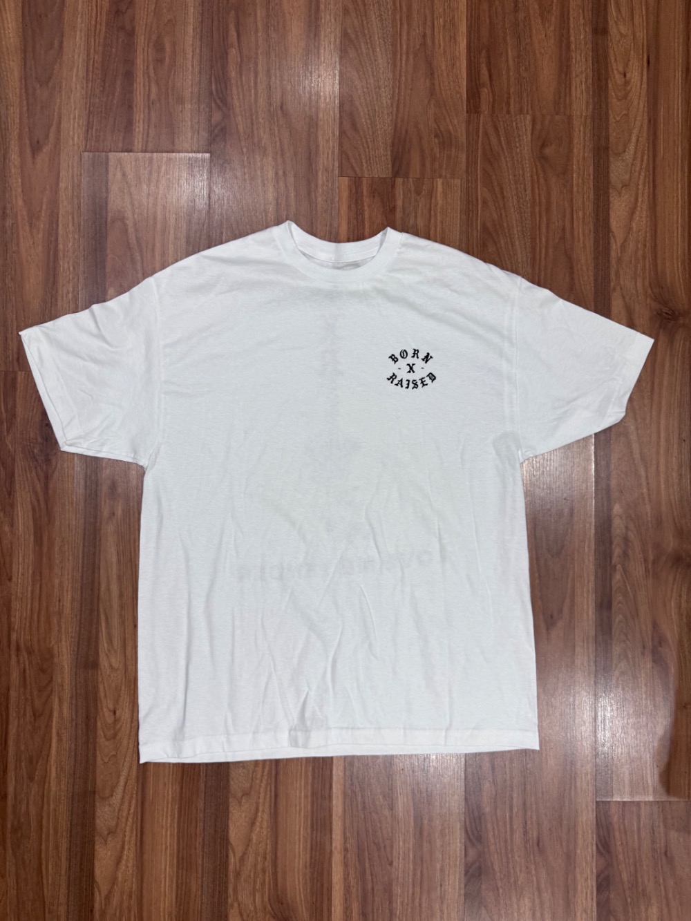 Camiseta Born x Raised Reserve Love Me Tender White — M / XG, Novo