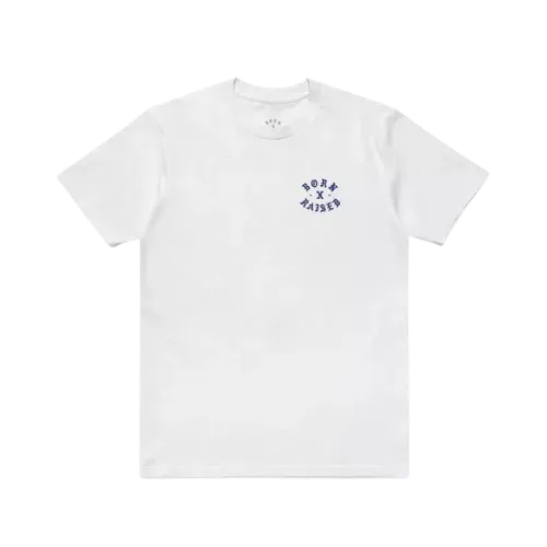 Camiseta Born x Raised Rocker White Blue
