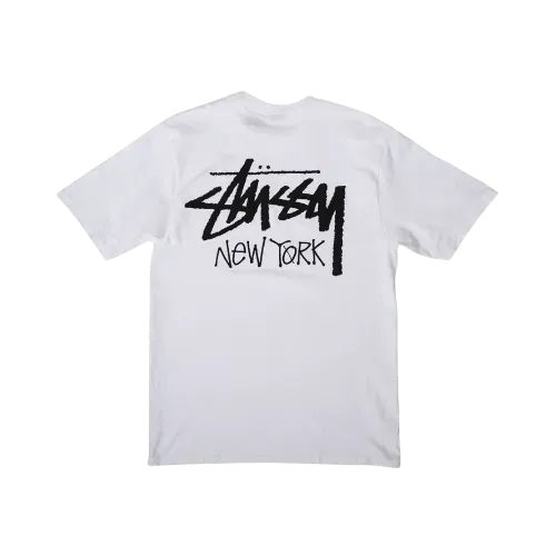 Denim Tears x Stussy Camiseta Annie Lee Artist White - Droper