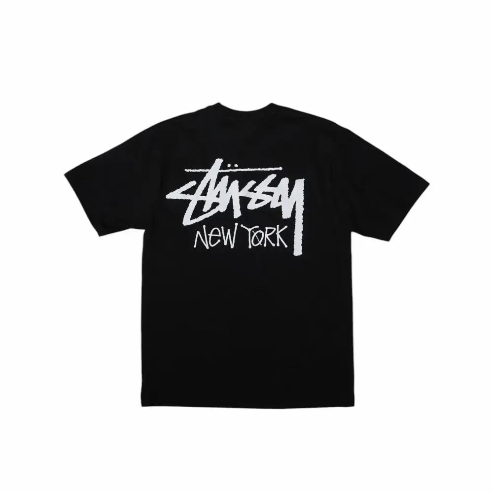 Camiseta Stussy Stock New York Black - Droper