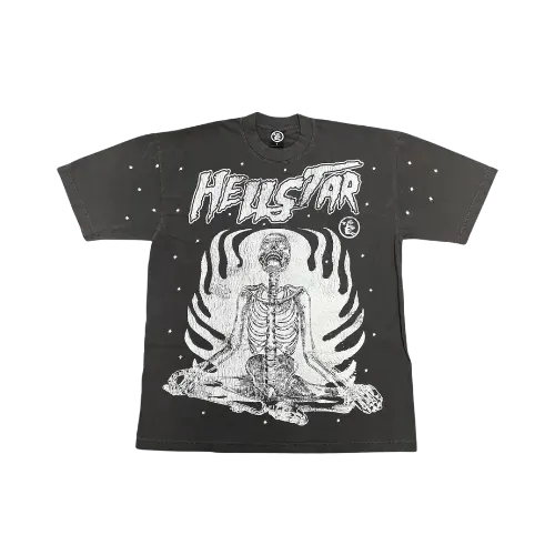 Camiseta Hellstar Inner Peace Short Sleeve Black