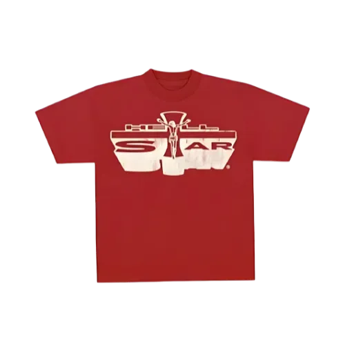 Camiseta Hellstar Jesus Emblem Red