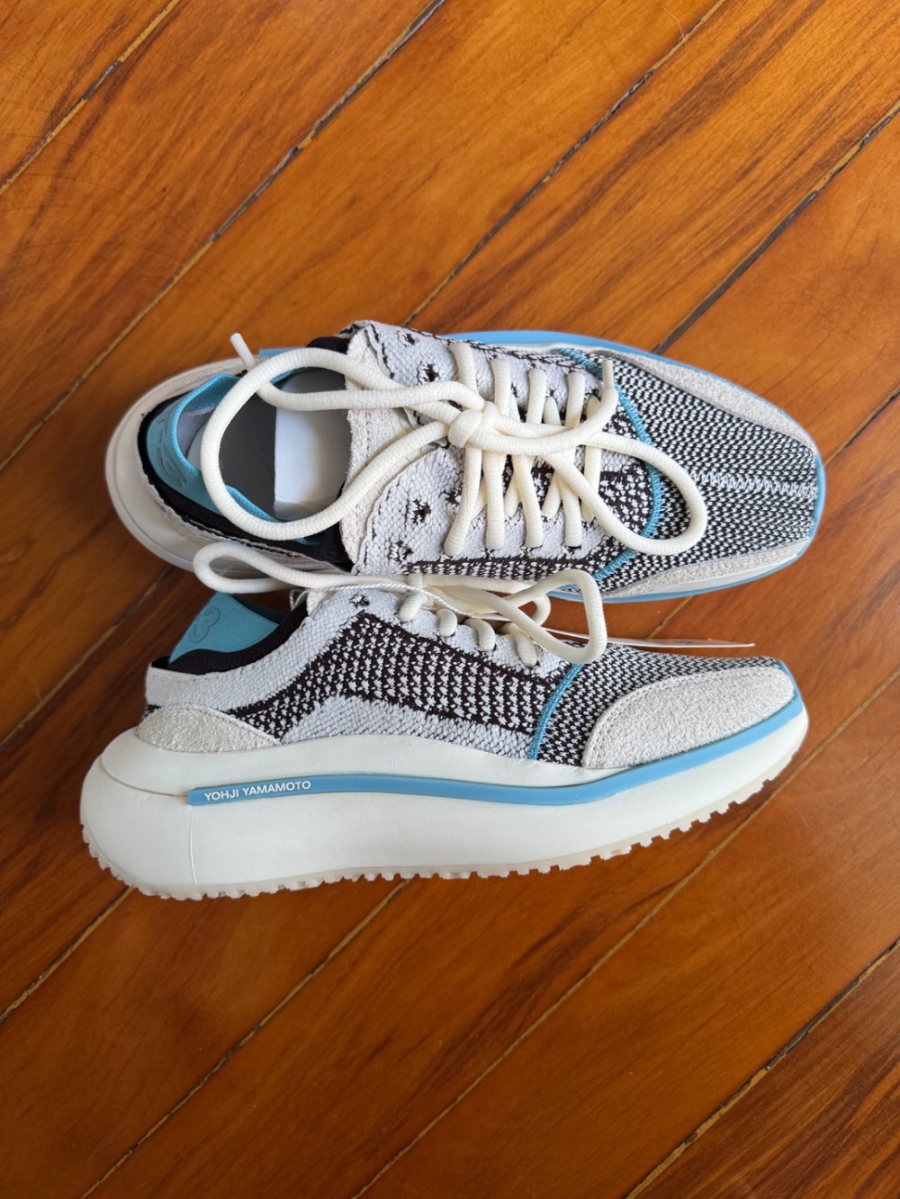 Y-3 x adidas Qisan Knit Orbit Grey Blue