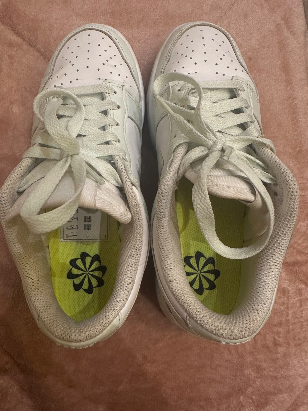 Nike Dunk Low Next Nature White Mint — 35.5, Usado