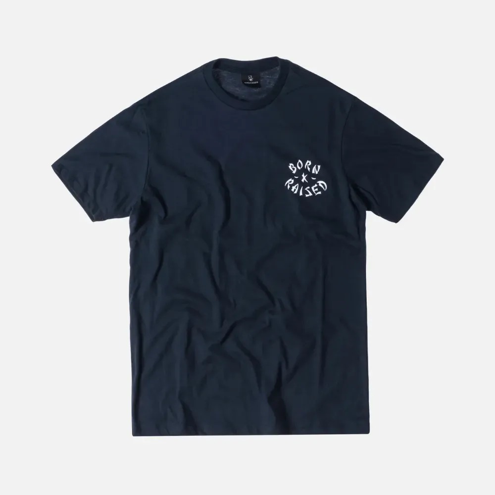 Camiseta Born x Raised Westside Rocker Navy