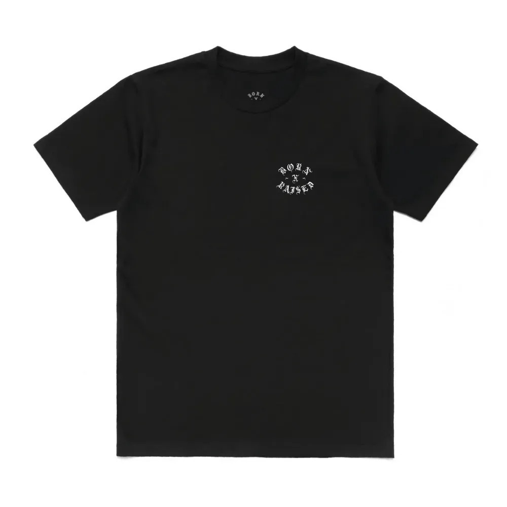 Camiseta Born x Raised Swapmeet Rocker Black