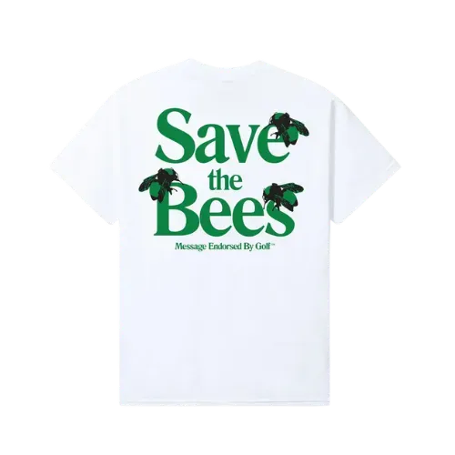 Camiseta Golf Wang Chromakopia Save The Bees White - Droper