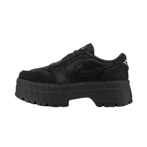 Air Jordan 1 Low Brooklyn Black Gym Red