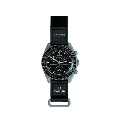 Swatch x Omega Relógio Moonswatch Mission Moonshine Gold Barley