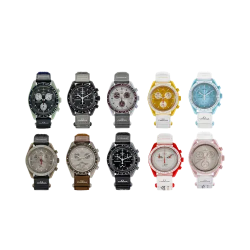 Swatch x Omega Relógio Bioceramic Moonswatch Mission to Mercury