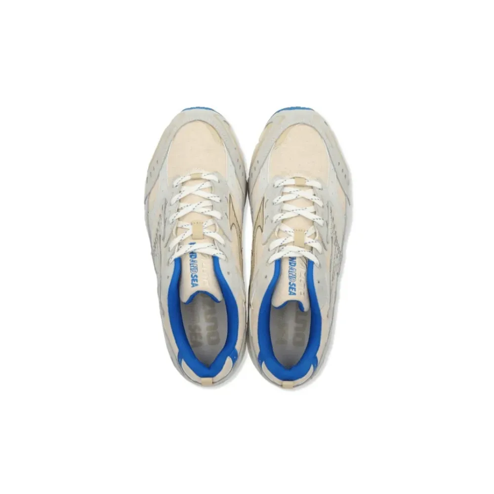 Imagem Wind and Sea x Mizuno MXR Beige