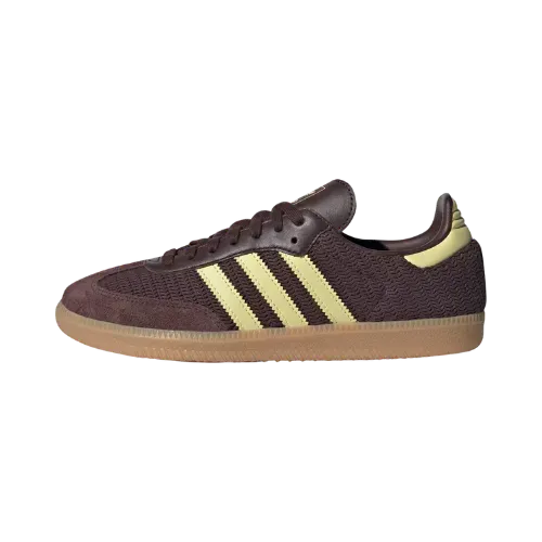 adidas Samba OG Shadow Brown Powder Yellow